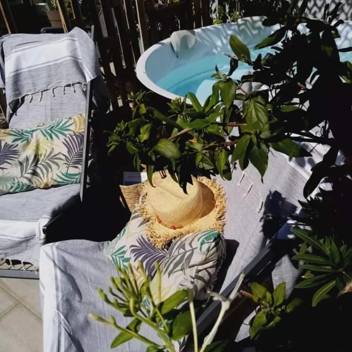 エーグ・モルト Le Petit Patio Bed & Breakfast エクステリア 写真